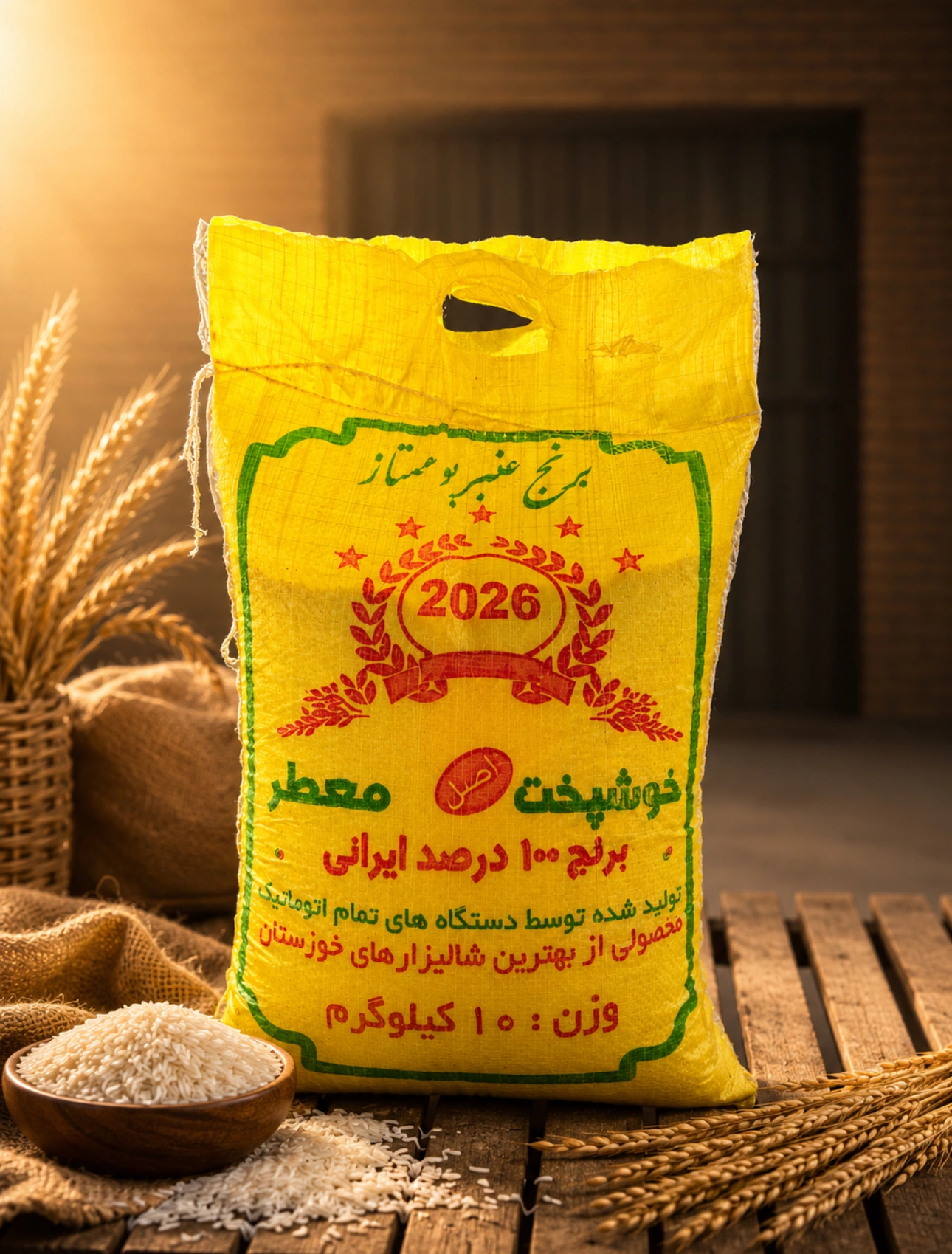 برنج عنبربو خوزستان